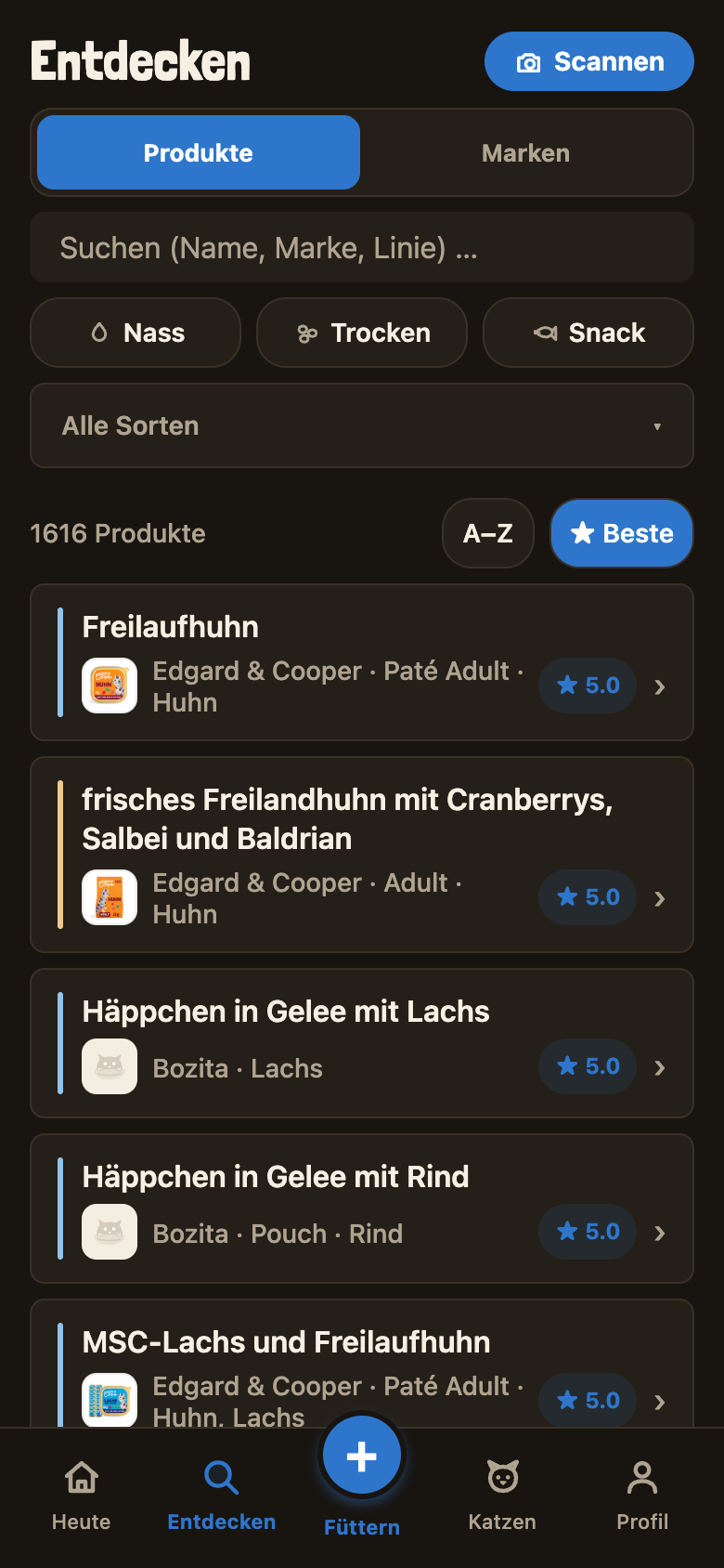 Entdecken – über 1.600 Sorten im Katalog